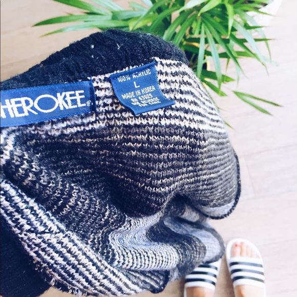 Vintage 80s 90s Zig Zag Sweater - Picture 5 of 6